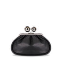 Max Mara Weekend Pasticcino Milvanew Medium Black Clutch