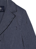 Il Gufo Blue Stripe Blazer