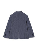 Il Gufo Blue Stripe Blazer