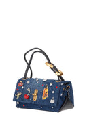 Marc Jacobs Trinket Charm Denim Dual Bag