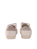 Golden Goose Sneakers Baby School Nappa Upper And List Glitter Star And Heel White/Platinum