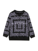 Sudadera de cuello tripulado de Givenchy estampado estampado y logotipo