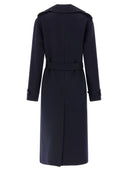 Stella Mccartney Double Breasted Wool Trench Coat