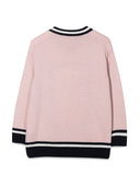 Emporio Armani Pullover V Neck Coat Of Arms Ea