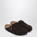 Birkenstock Ciabatta Boston SFB Mocha en daim