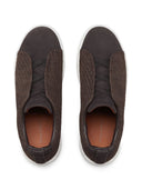 Zegna Triple Stitch Low Top Sneaker