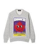Dsquared bluza druk z przednim liściem