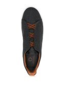 Zegna Triple Stitch Low Top Sneaker