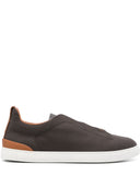 Zegna Triple Stitch Low Top Sneaker