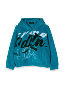 Dsquared Felpa Jacquard Fur Con Zip E Cappuccio
