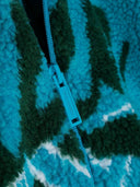 Dsquared Felpa Jacquard Fur Con Zip E Cappuccio