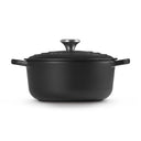 Le Creuset Cocotte Rot Evo 20 int. Czarny Czarny Matt