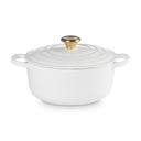 Le Creuset Coc Rot Evo 20 White Pom Oro