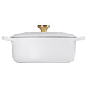 Le Creuset Cocotte OV Evo 29 White P Gold