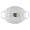 Le Creuset Cocotte OV Evo 29 White P Gold