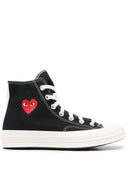Comme des Garçons gra C70 Hi Top Small Red Heart