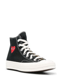 Comme des Garçons gra C70 Hi Top Small Red Heart