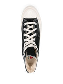 Comme des Garçons gra C70 Hi Top Small Red Heart
