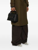 ストラスベリーモザイクトップハンドルグレインブラック