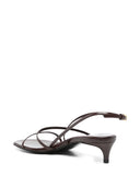 Khaite Loop Kitten Heel Sandal 35