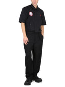 Fred Perry X RAF Simons Shirt med patch