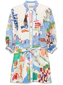 Alemais Nadia Mini Shirtdress