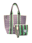 Alemais Teja Jacquard Beach Tote