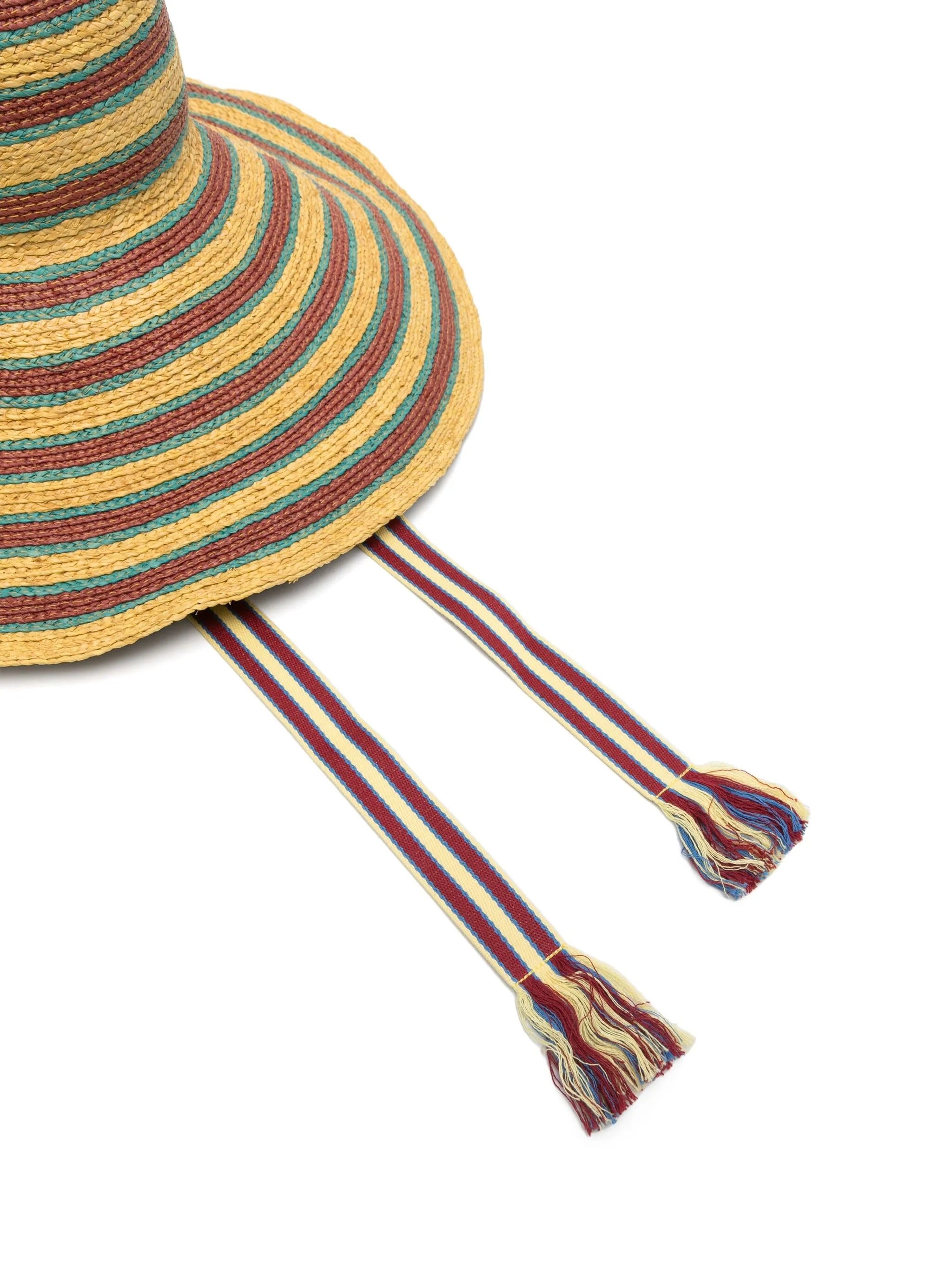 Alemais tamsin Raffia large bord de bord
