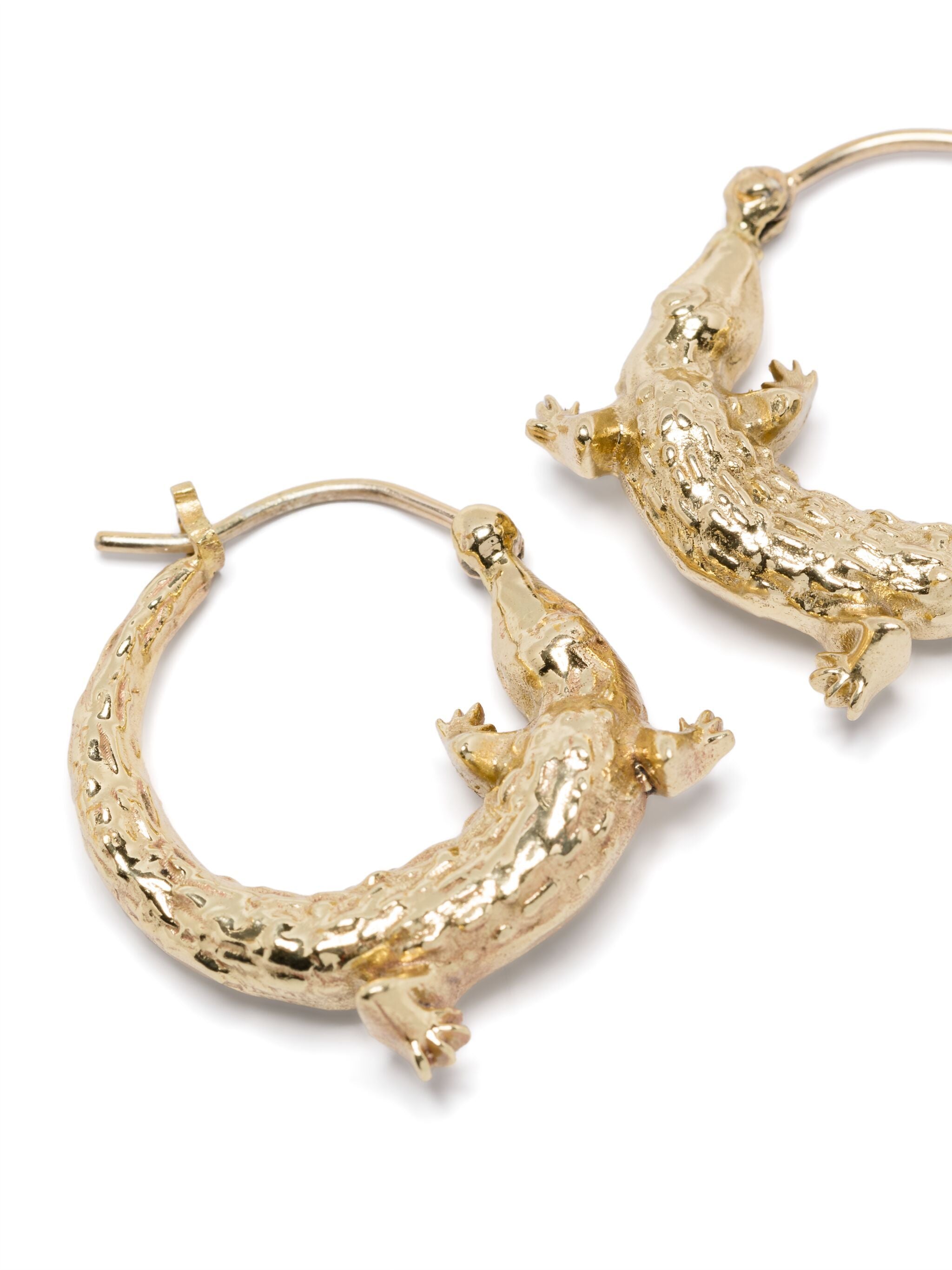 Alemis Encanto Aligator Hoop Ohrringe