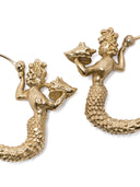 Alemais Encanto Merman Hoop Earrings Gold