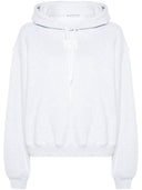 Alexander Wang Essential Terry Hoodie con logo di vernice