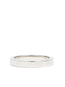 MM6 Maison Margiela Minimal Logo 3mm Anello