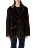 Stand Studio Coats Brown