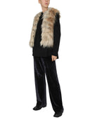Becagli depuis 1994 gilet de fourrure de mohair
