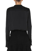 Koszula Jil Sander z marszczeniem