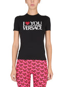 Versace T Shirt "I ♡ You But..."