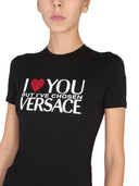 Versace T Shirt "I ♡ You But..."