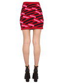 Versace La Greca Knit Skirt