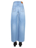 Versace Medusa Wide Leg Jeans