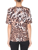 Boutique Moschino Animal Print T Shirt