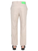 Off White Slim Fit Pants