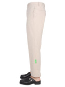 Off White Slim Fit Pants