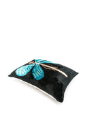 Les Ottomans Silk Velvet Cushion (Single Sided)