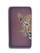 Les Ottomans Fauna Hand bemalte Eisenschale Leopard (halb1)