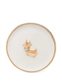 Les Osmanen goldene Tiere Keramikplatte