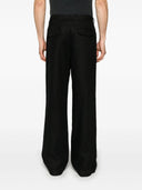 Sonnenblume Falten -Leinenhose plissierte Leinen