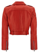 Giacca per motociclisti ritagli di Alexander McQueen