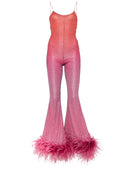 Durf lumiere schaduw verenkleed jumpsuit