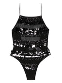 Dare paillettes Stripe Maillot
