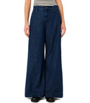 Max Mara Weekend Vega vaqueros de pernera ancha azul oscuro